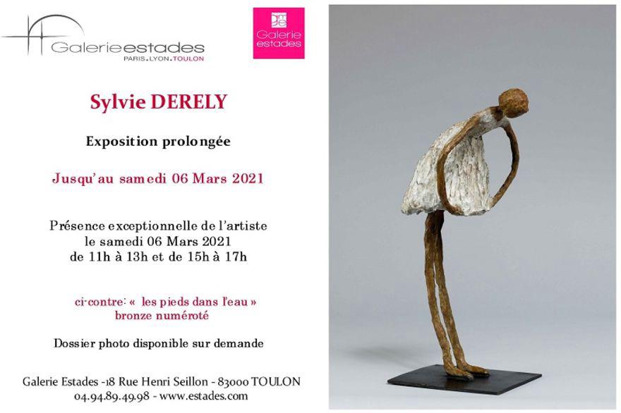 Galerie Estades : L'exposition Sylvie Derely prolongée jusqu'au 6 mars ❤️