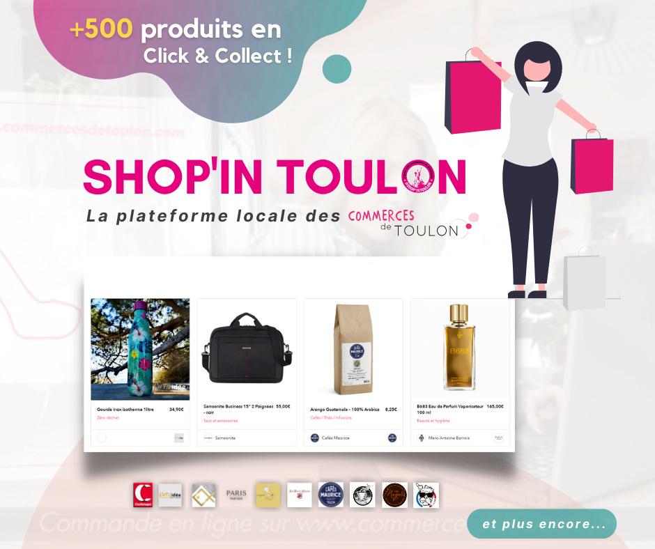 Shop'in Toulon - le Click & Collect des Commerces de Toulon
